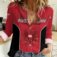 Custom Austria Football 2026 Women Casual Shirt Go Das Team