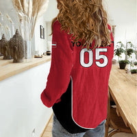 Custom Austria Football 2026 Women Casual Shirt Go Das Team