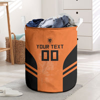 Custom Netherlands Football 2026 Laundry Basket Oranje Lion Special Style