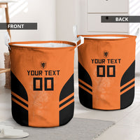 Custom Netherlands Football 2026 Laundry Basket Oranje Lion Special Style
