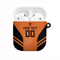 Custom Netherlands Football 2026 AirPods Case Oranje Lion Special Style