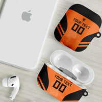 Custom Netherlands Football 2026 AirPods Case Oranje Lion Special Style
