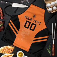 Custom Netherlands Football 2026 Apron Oranje Lion Special Style