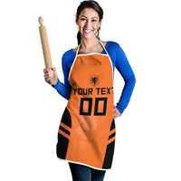 Custom Netherlands Football 2026 Apron Oranje Lion Special Style