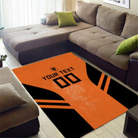 Custom Netherlands Football 2026 Area Rug Oranje Lion Special Style