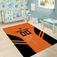 Custom Netherlands Football 2026 Area Rug Oranje Lion Special Style