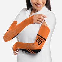 Custom Netherlands Football 2026 Arm Sleeves Oranje Lion Special Style