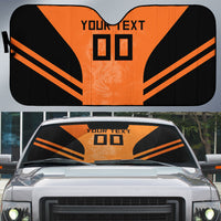 Custom Netherlands Football 2026 Auto Sun Shade Oranje Lion Special Style