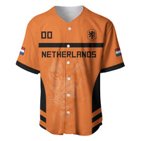 Custom Netherlands Football 2026 Baseball Jersey Oranje Lion Special Style