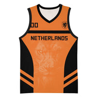 Custom Netherlands Football 2026 Basketball Jersey Oranje Lion Special Style