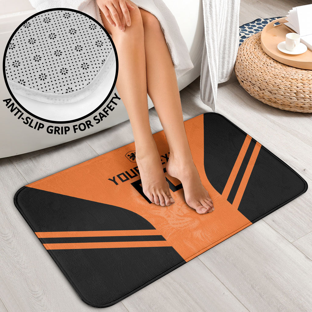 Custom Netherlands Football 2026 Bathroom Set Oranje Lion Special Style