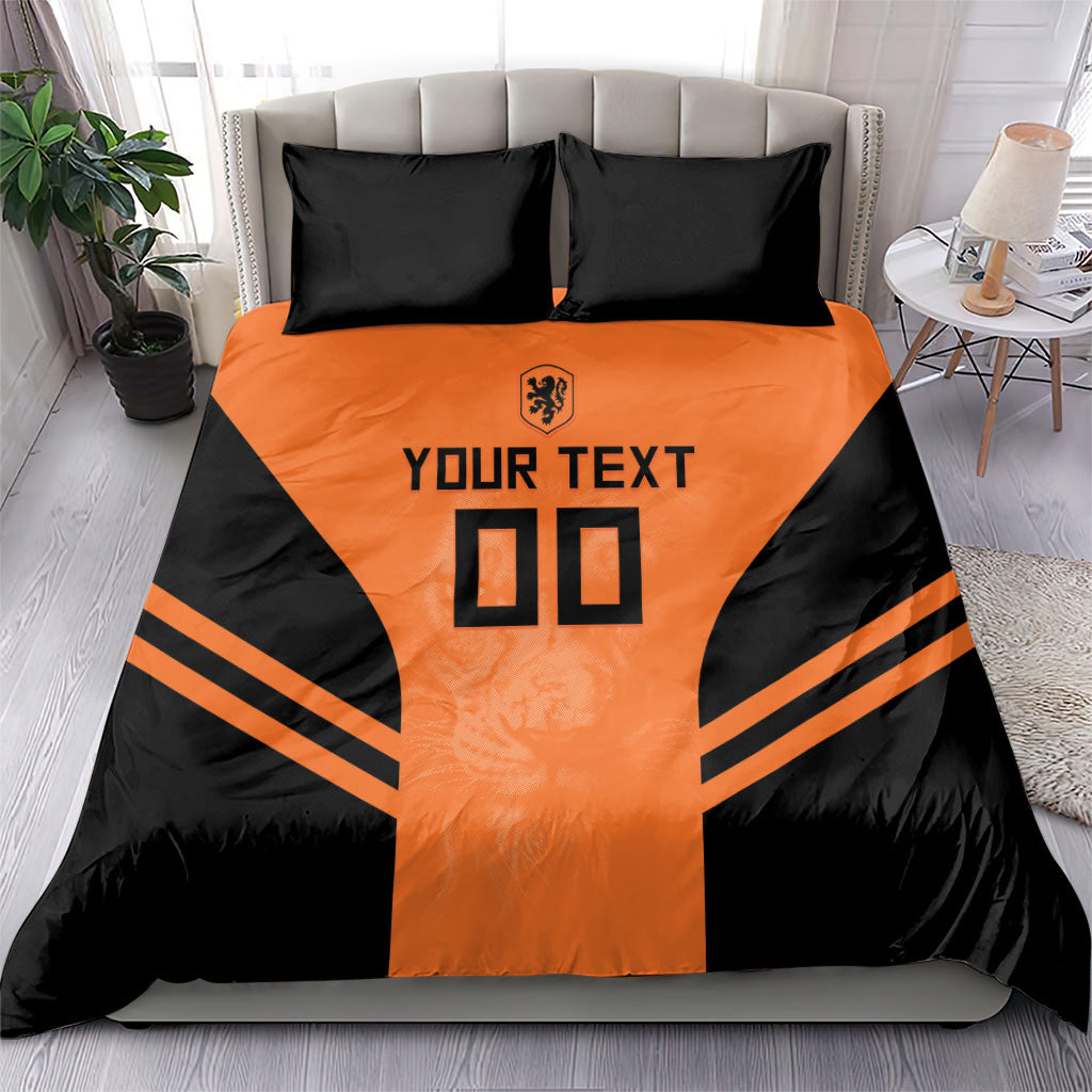 Custom Netherlands Football 2026 Bedding Set Oranje Lion Special Style