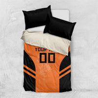 Custom Netherlands Football 2026 Bedding Set Oranje Lion Special Style
