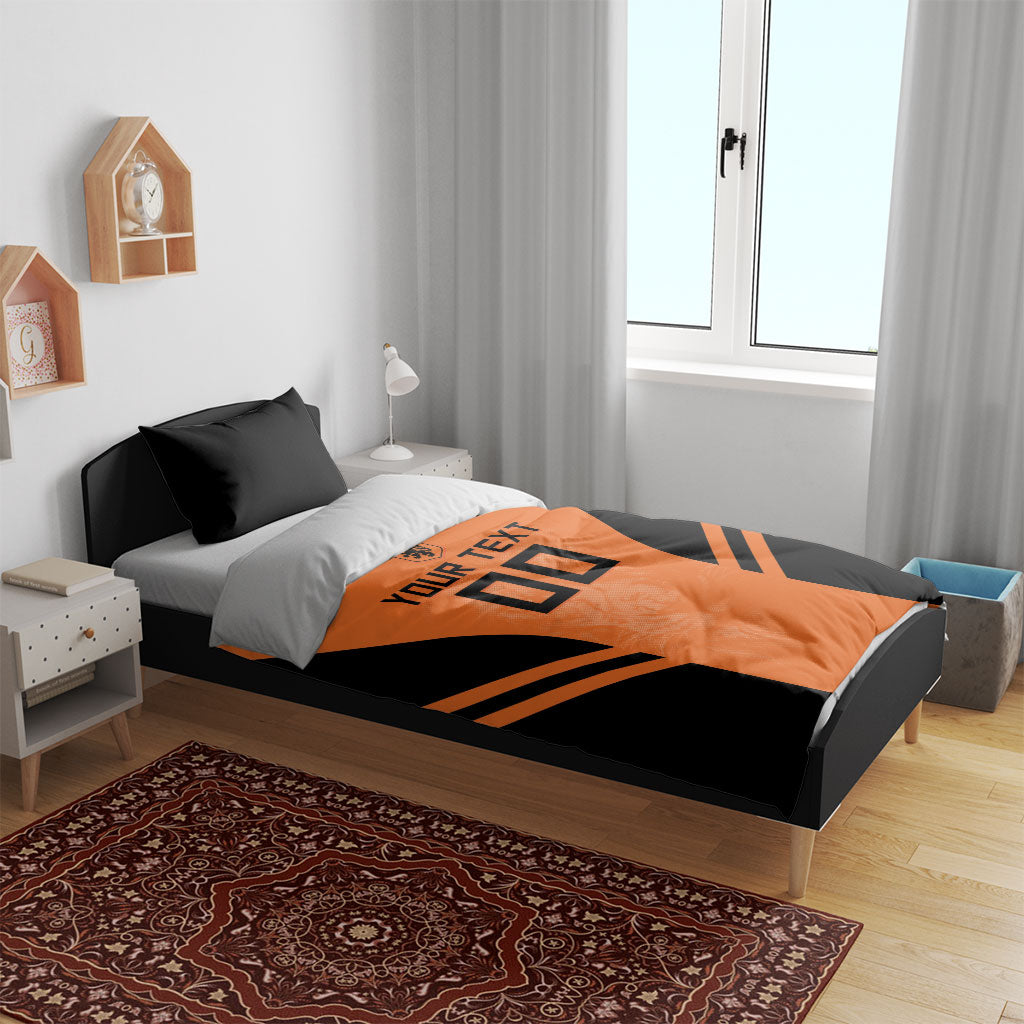 Custom Netherlands Football 2026 Bedding Set Oranje Lion Special Style