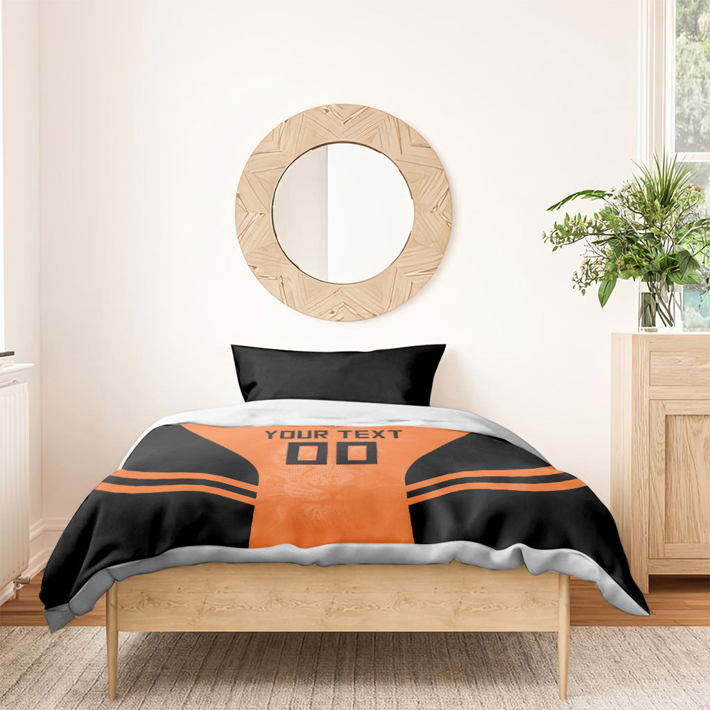 Custom Netherlands Football 2026 Bedding Set Oranje Lion Special Style