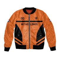 Custom Netherlands Football 2026 Bomber Jacket Oranje Lion Special Style