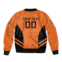 Custom Netherlands Football 2026 Bomber Jacket Oranje Lion Special Style