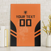 Custom Netherlands Football 2026 Canvas Wall Art Oranje Lion Special Style