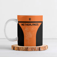Custom Netherlands Football 2026 Ceramic Mug Oranje Lion Special Style