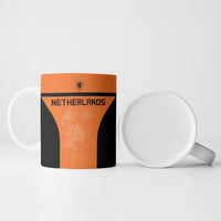 Custom Netherlands Football 2026 Ceramic Mug Oranje Lion Special Style