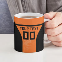 Custom Netherlands Football 2026 Ceramic Mug Oranje Lion Special Style