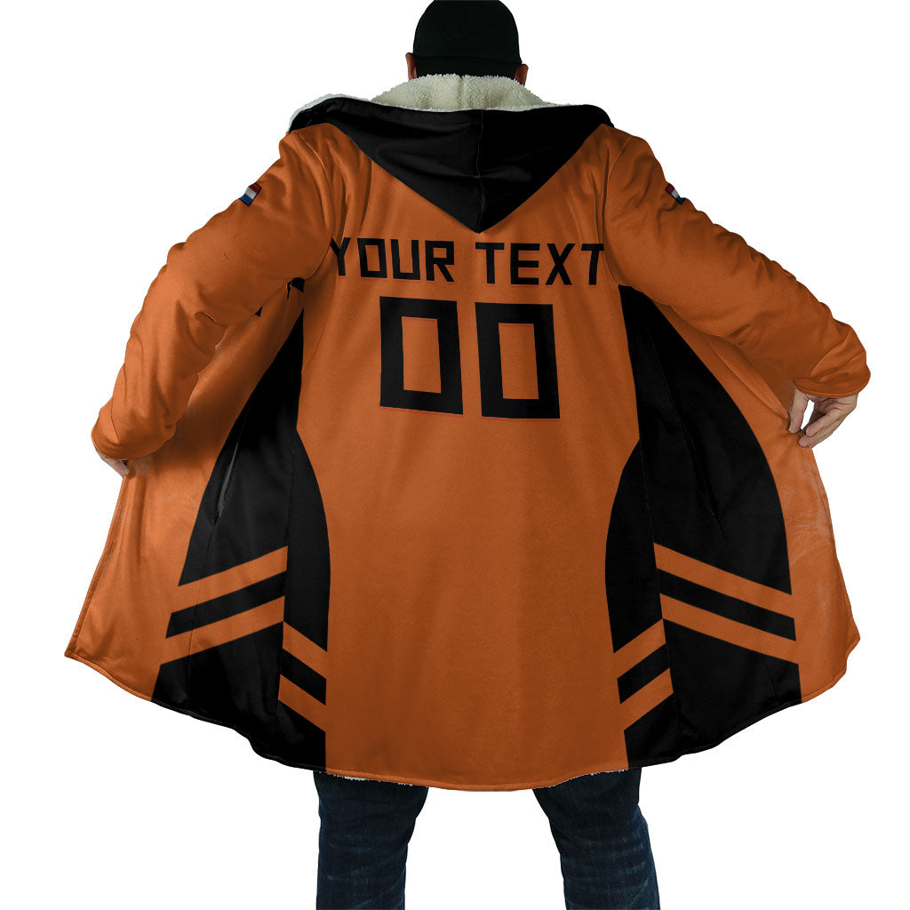Custom Netherlands Football 2026 Cloak Oranje Lion Special Style