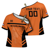 Custom Netherlands Football 2026 Cross Shoulder Shirt Oranje Lion Special Style