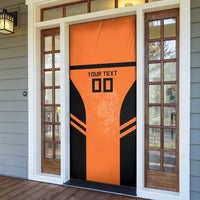 Custom Netherlands Football 2026 Door Cover Oranje Lion Special Style