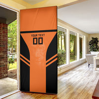 Custom Netherlands Football 2026 Door Cover Oranje Lion Special Style