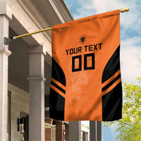 Custom Netherlands Football 2026 Garden Flag Oranje Lion Special Style