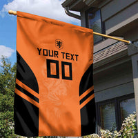 Custom Netherlands Football 2026 Garden Flag Oranje Lion Special Style