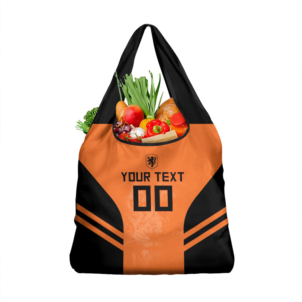 Custom Netherlands Football 2026 Grocery Bag Oranje Lion Special Style