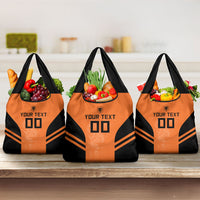 Custom Netherlands Football 2026 Grocery Bag Oranje Lion Special Style