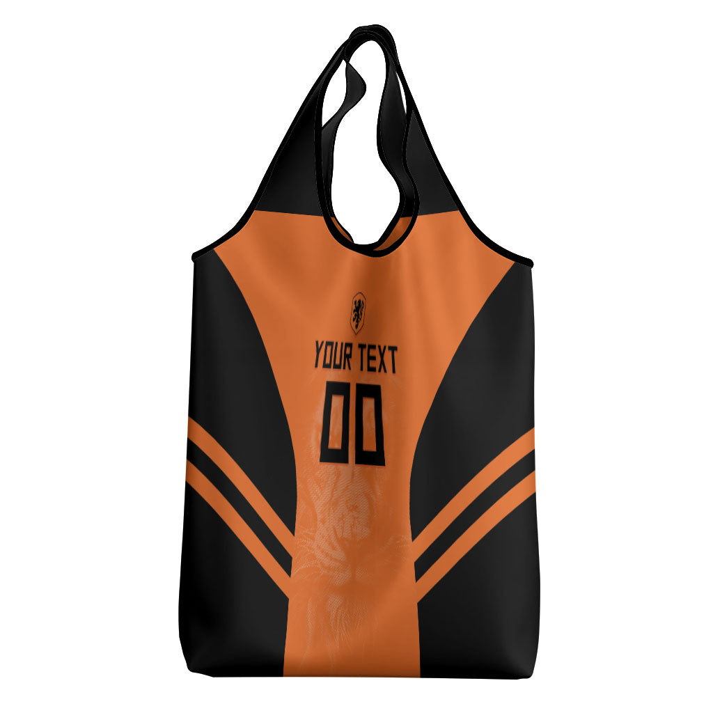 Custom Netherlands Football 2026 Grocery Bag Oranje Lion Special Style
