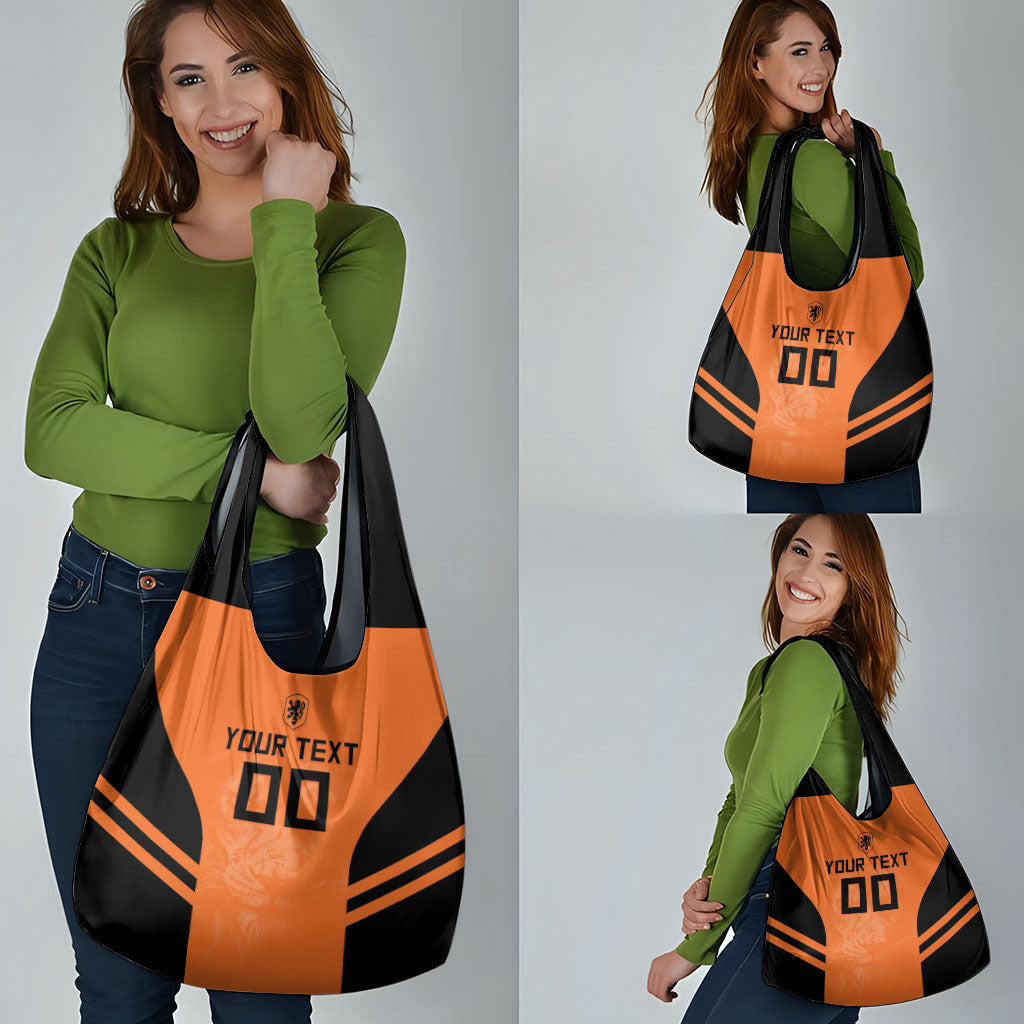 Custom Netherlands Football 2026 Grocery Bag Oranje Lion Special Style