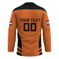 Custom Netherlands Football 2026 Hockey Jersey Oranje Lion Special Style