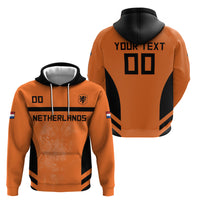 Custom Netherlands Football 2026 Hoodie Oranje Lion Special Style