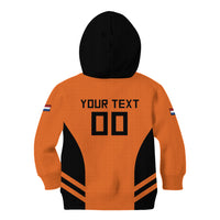 Custom Netherlands Football 2026 Kid Hoodie Oranje Lion Special Style