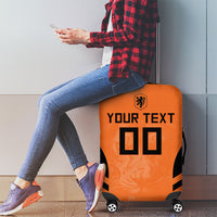 Custom Netherlands Football 2026 Luggage Cover Oranje Lion Special Style
