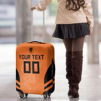 Custom Netherlands Football 2026 Luggage Cover Oranje Lion Special Style