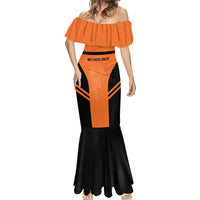 Custom Netherlands Football 2026 Mermaid Dress Oranje Lion Special Style