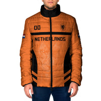 Custom Netherlands Football 2026 Padded Jacket Oranje Lion Special Style