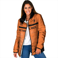 Custom Netherlands Football 2026 Padded Jacket Oranje Lion Special Style