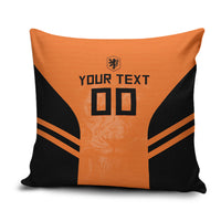Custom Netherlands Football 2026 Pillow Cover Oranje Lion Special Style
