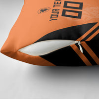 Custom Netherlands Football 2026 Pillow Cover Oranje Lion Special Style