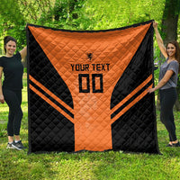 Custom Netherlands Football 2026 Quilt Oranje Lion Special Style