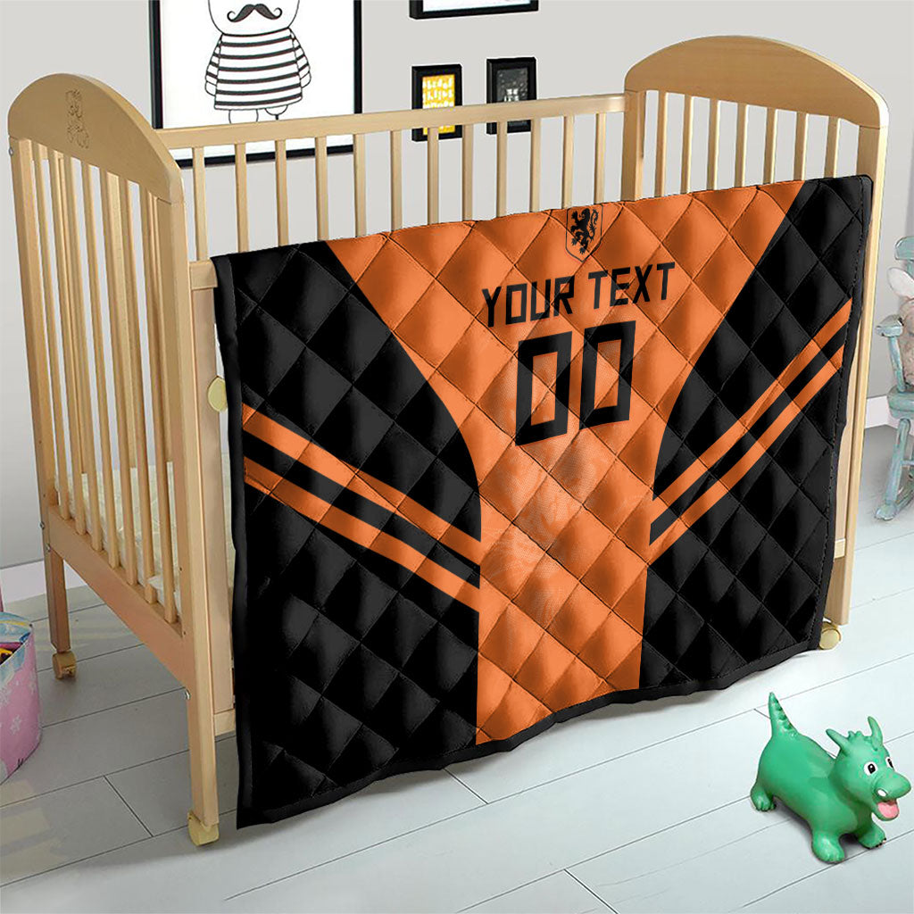 Custom Netherlands Football 2026 Quilt Oranje Lion Special Style