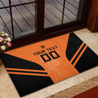 Custom Netherlands Football 2026 Rubber Doormat Oranje Lion Special Style