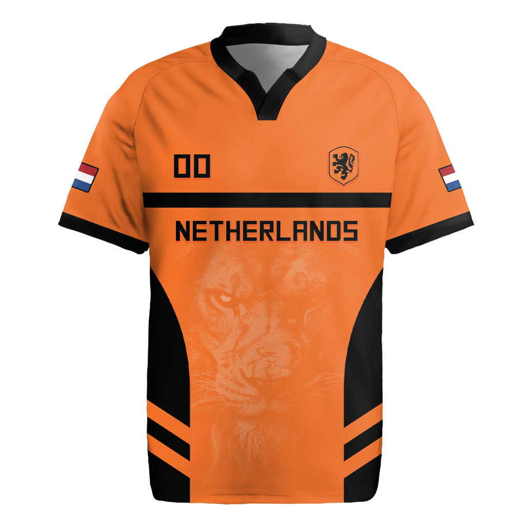 Custom Netherlands Football 2026 Rugby Jersey Oranje Lion Special Style
