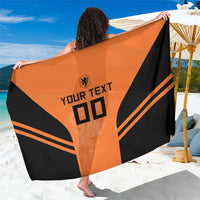 Custom Netherlands Football 2026 Sarong Oranje Lion Special Style